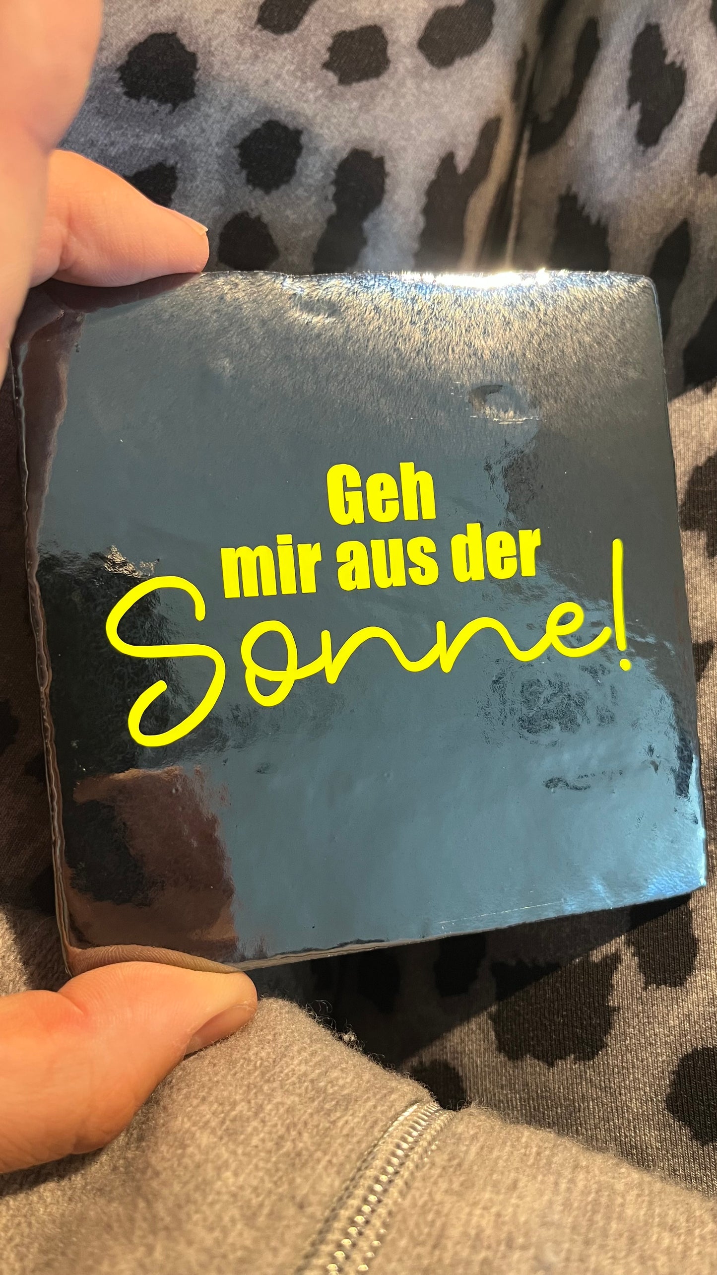 GEH MIR AUS DER SONNE