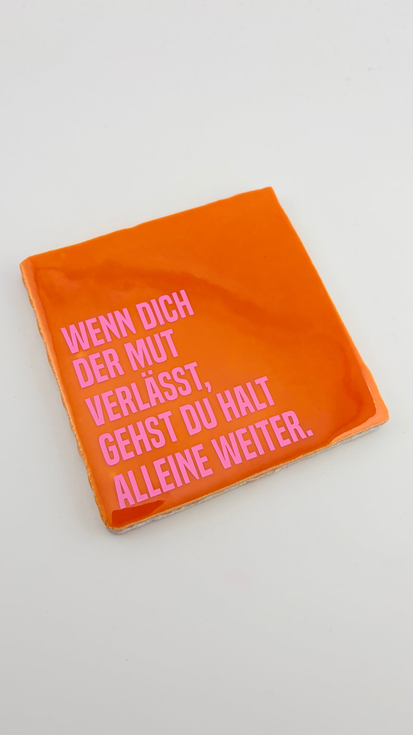 WENN DICH DER MUT VERLÄSST...
