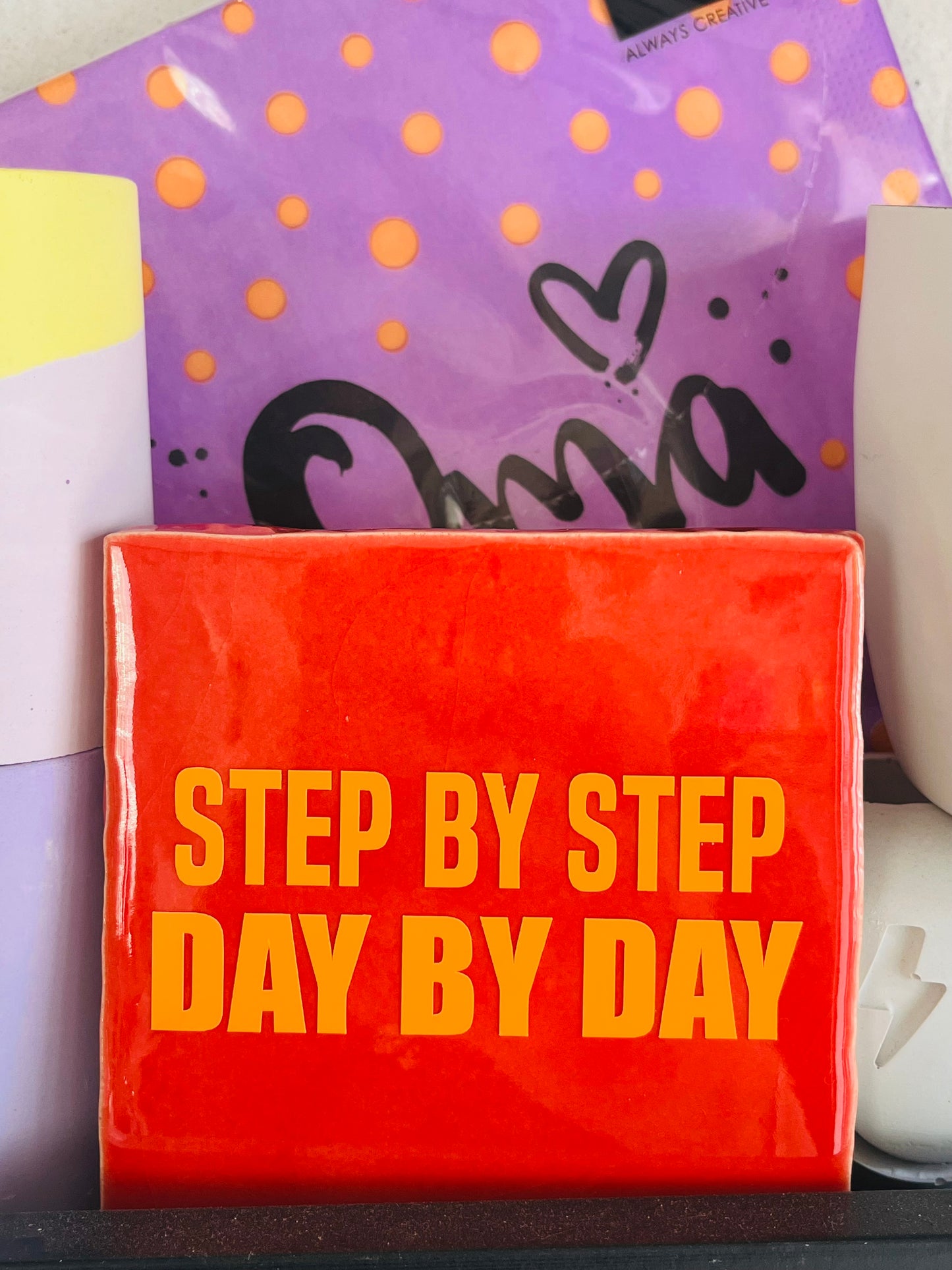 STEP BY STEP DAY BY DAY