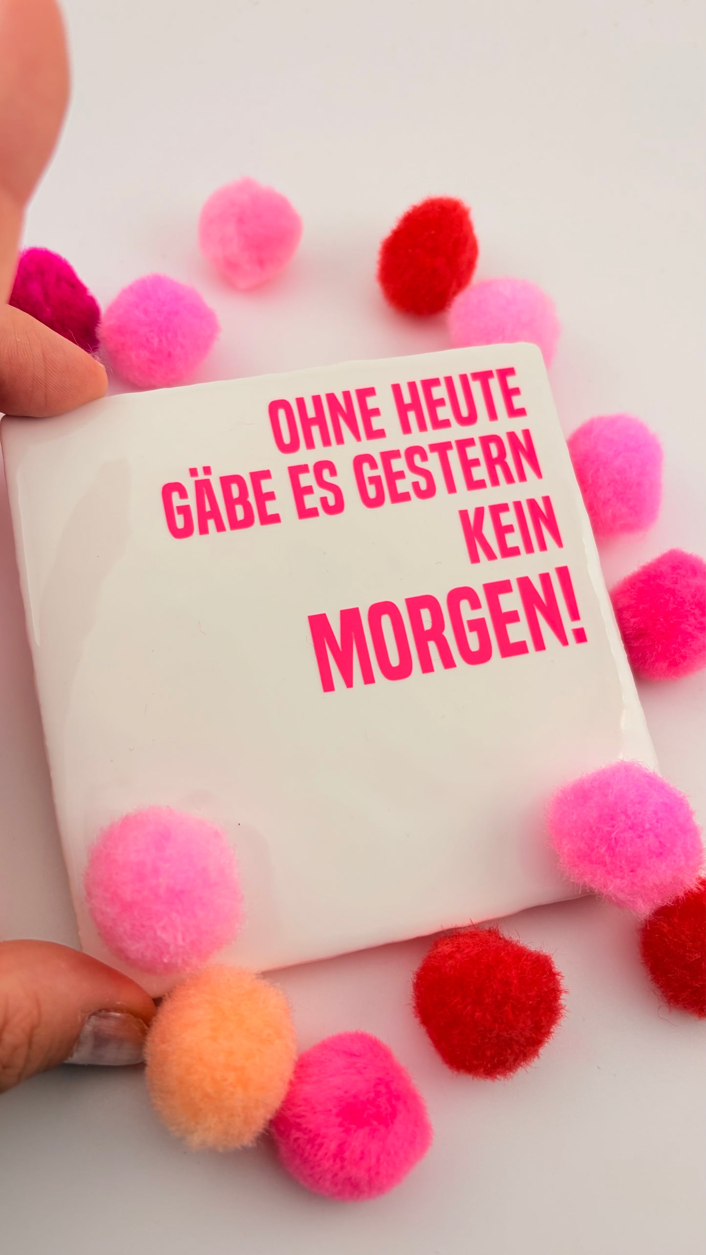 OHNE HEUTE GÄBE ES GESTERN KEIN MORGEN