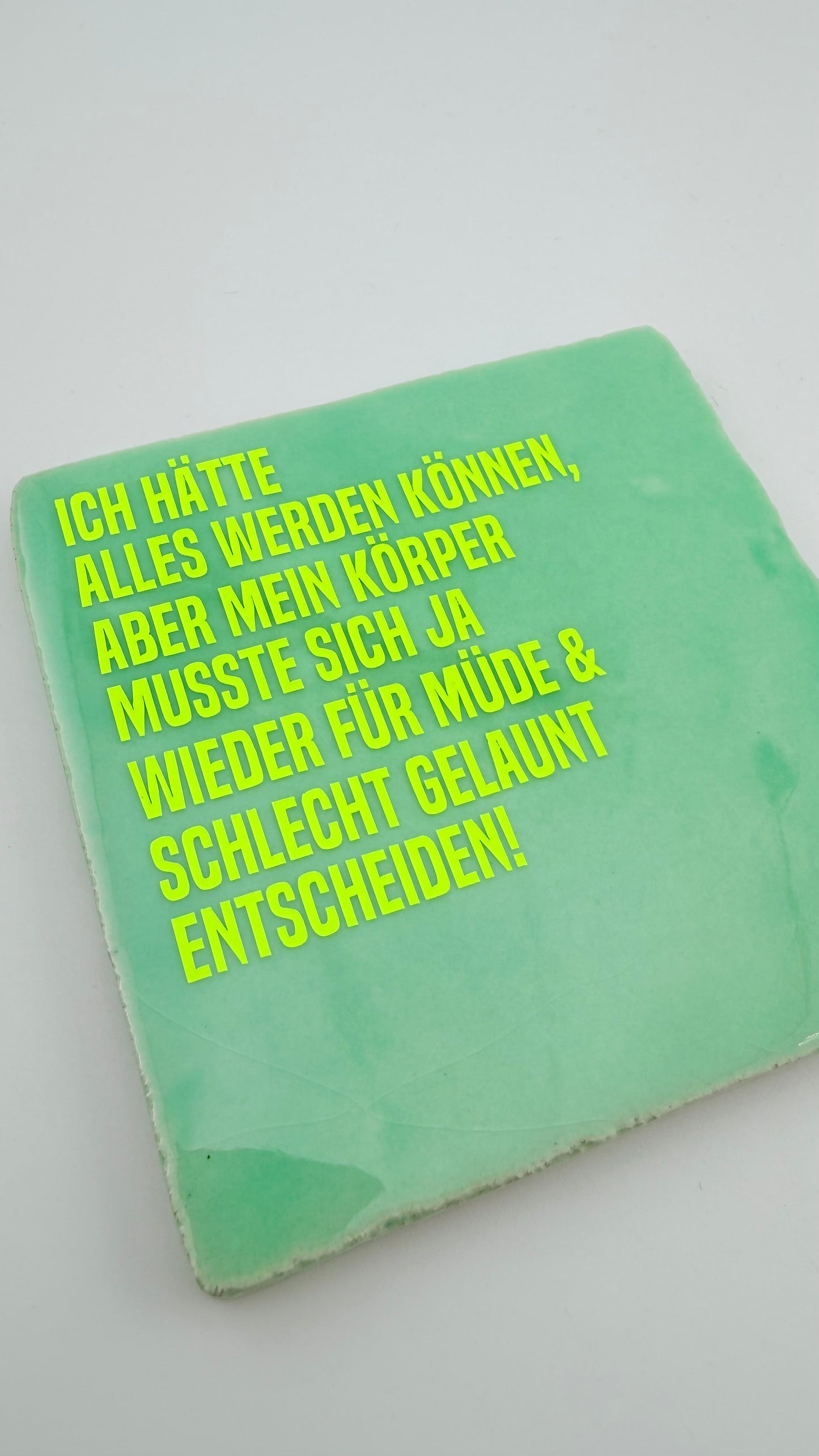 ICH HÄTTE ALLES WERDEN KÖNNEN...