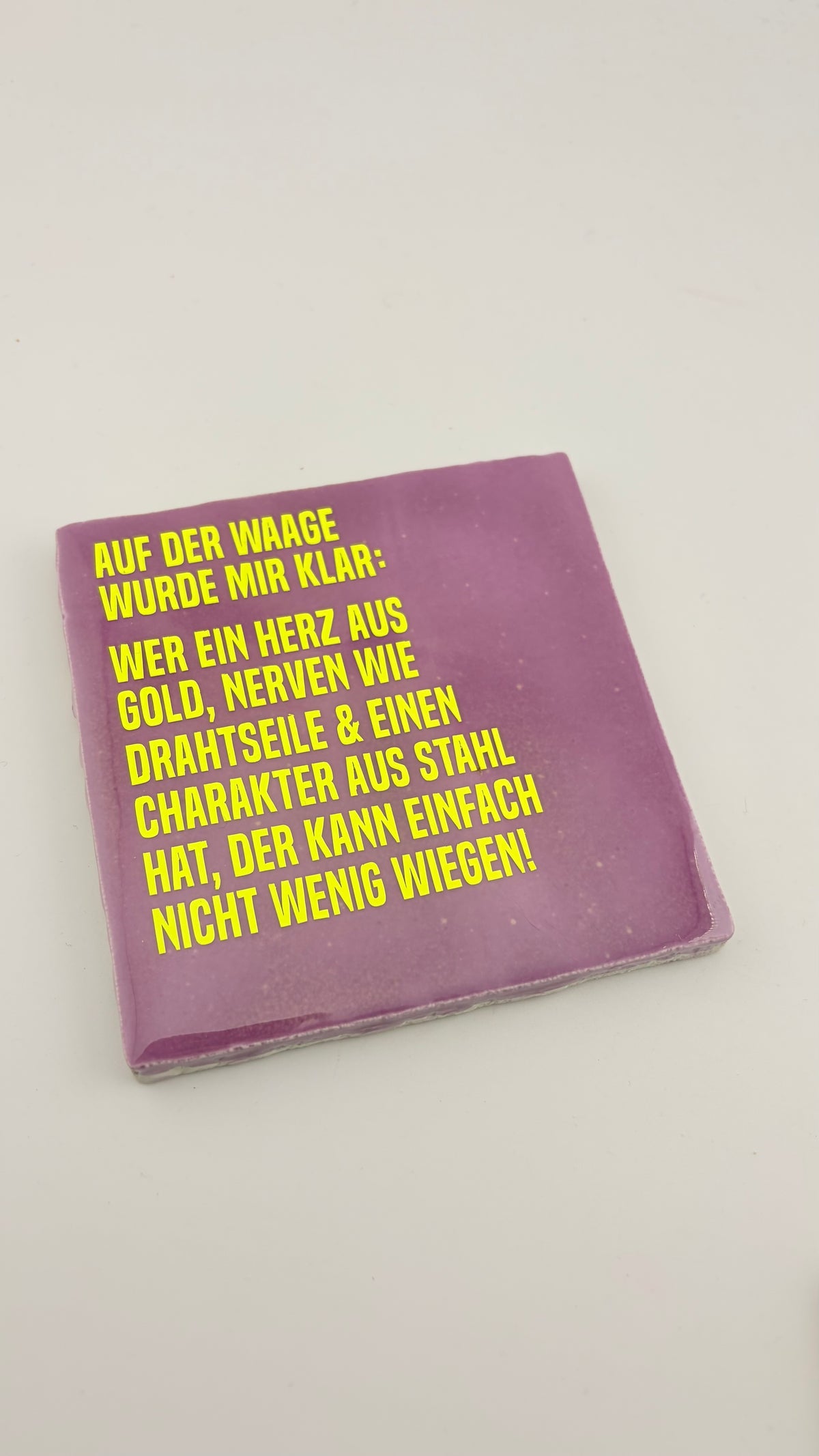 AUF DER WAAGE...