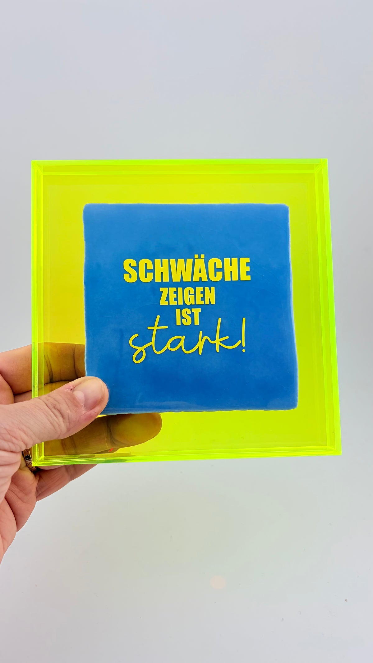 SCHWÄCHE ZEIGEN IST STARK!