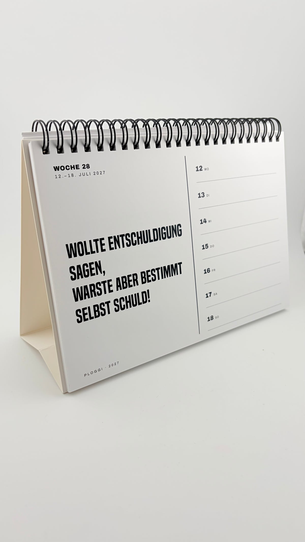 PLOGGI – DER KALENDER 2027