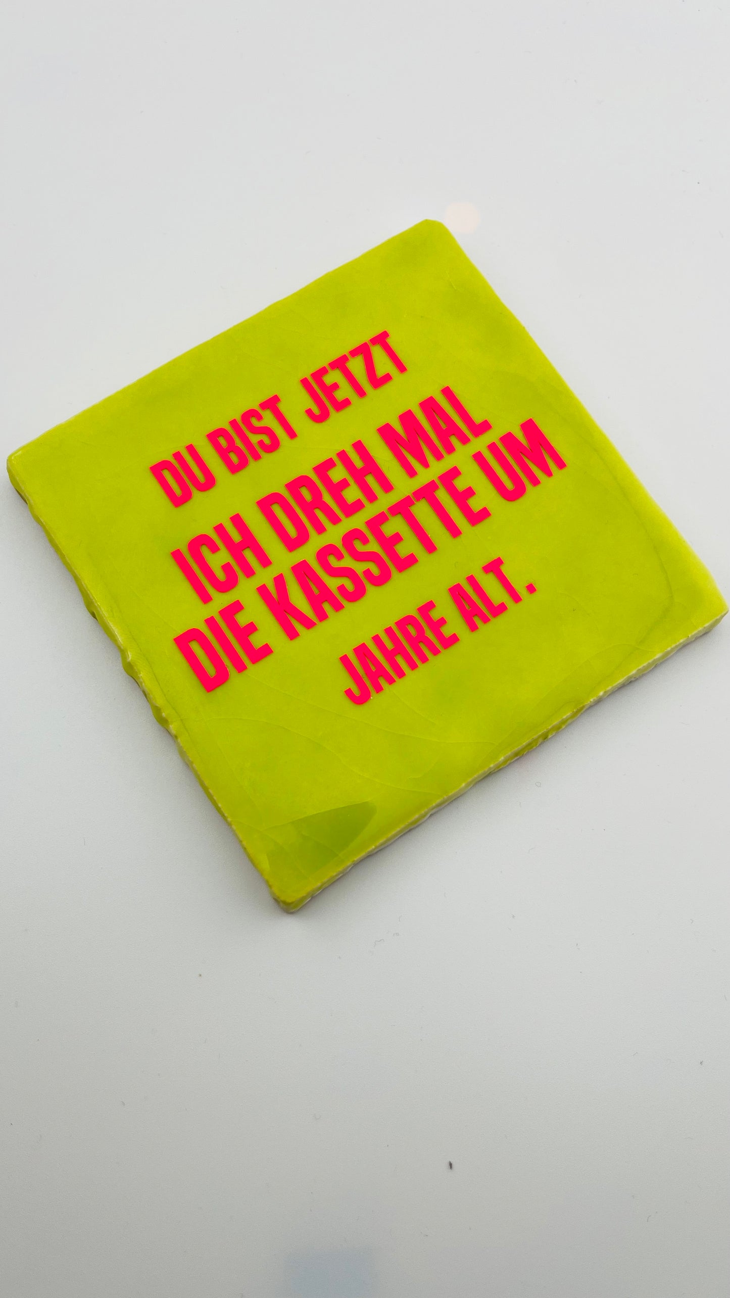 DU BIST JETZT ICH DREH MAL DIE KASSETTE UM JAHRE ALT