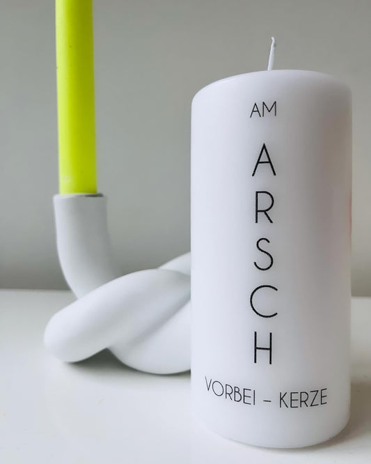 AM ARSCH VORBEI - KERZE