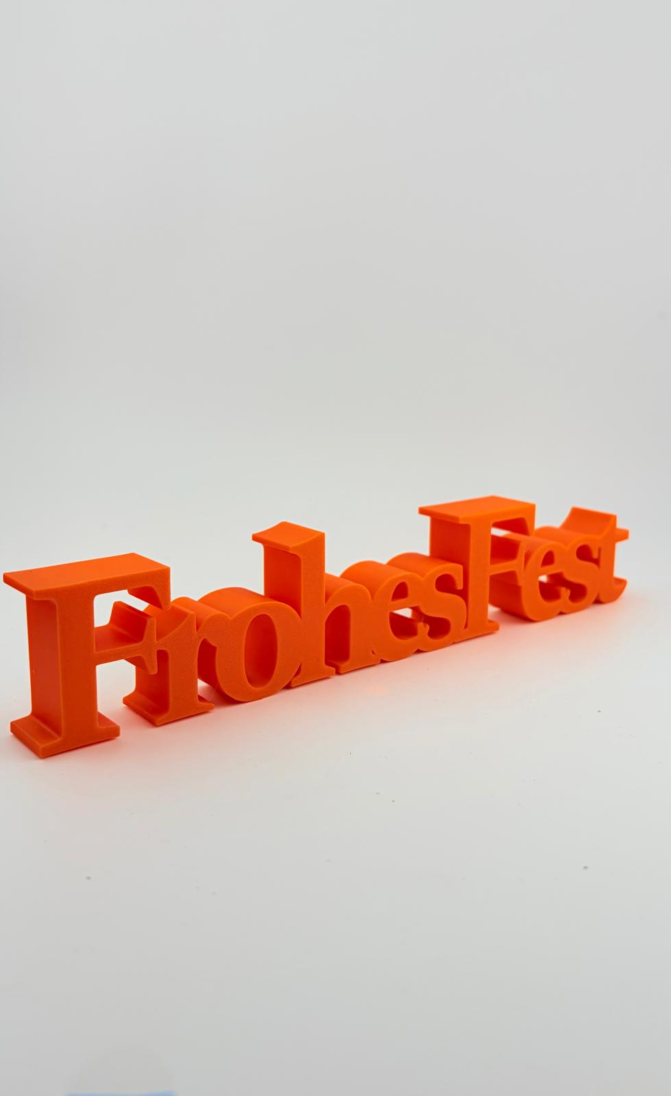 FROHESFEST - DRUCKSCHRIFT