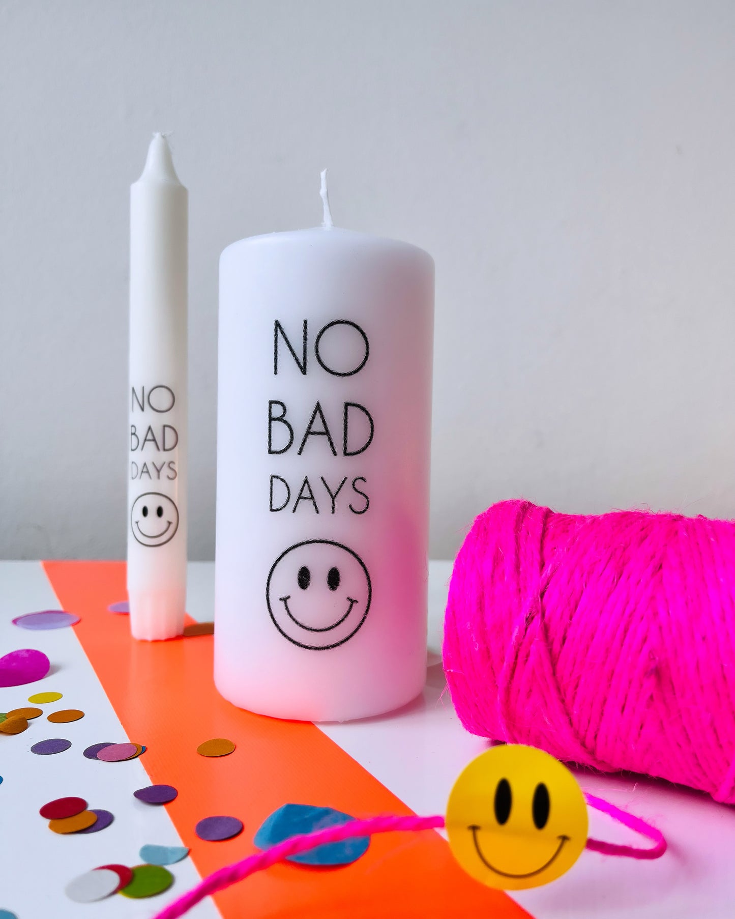 NO BAD DAYS KERZE