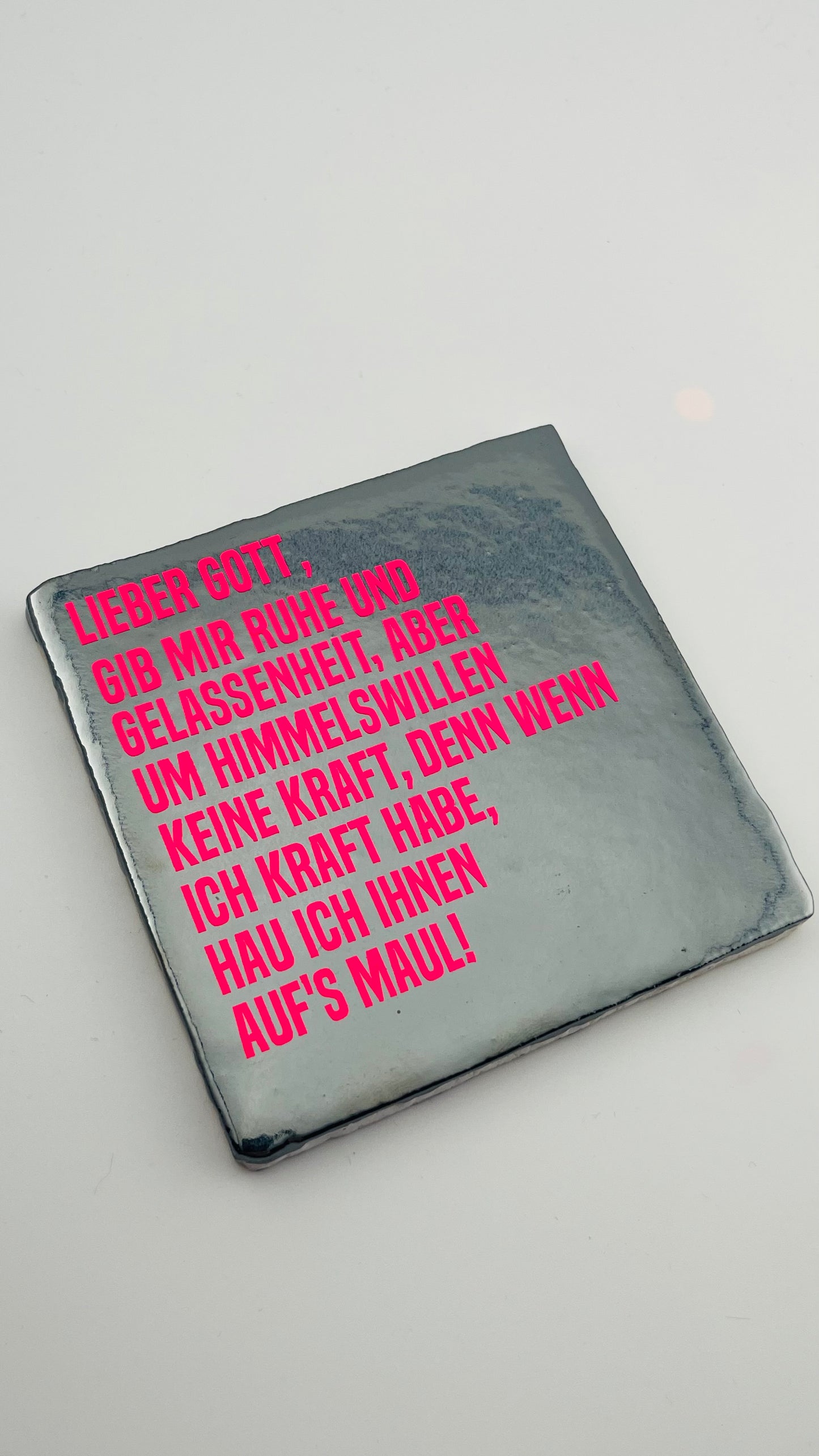 LIEBER GOTT, GIB MIR RUHE