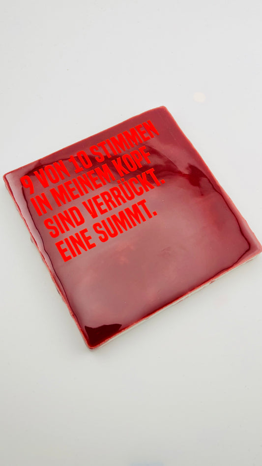 9 VON 10 STIMMEN IN MEINEM KOPF