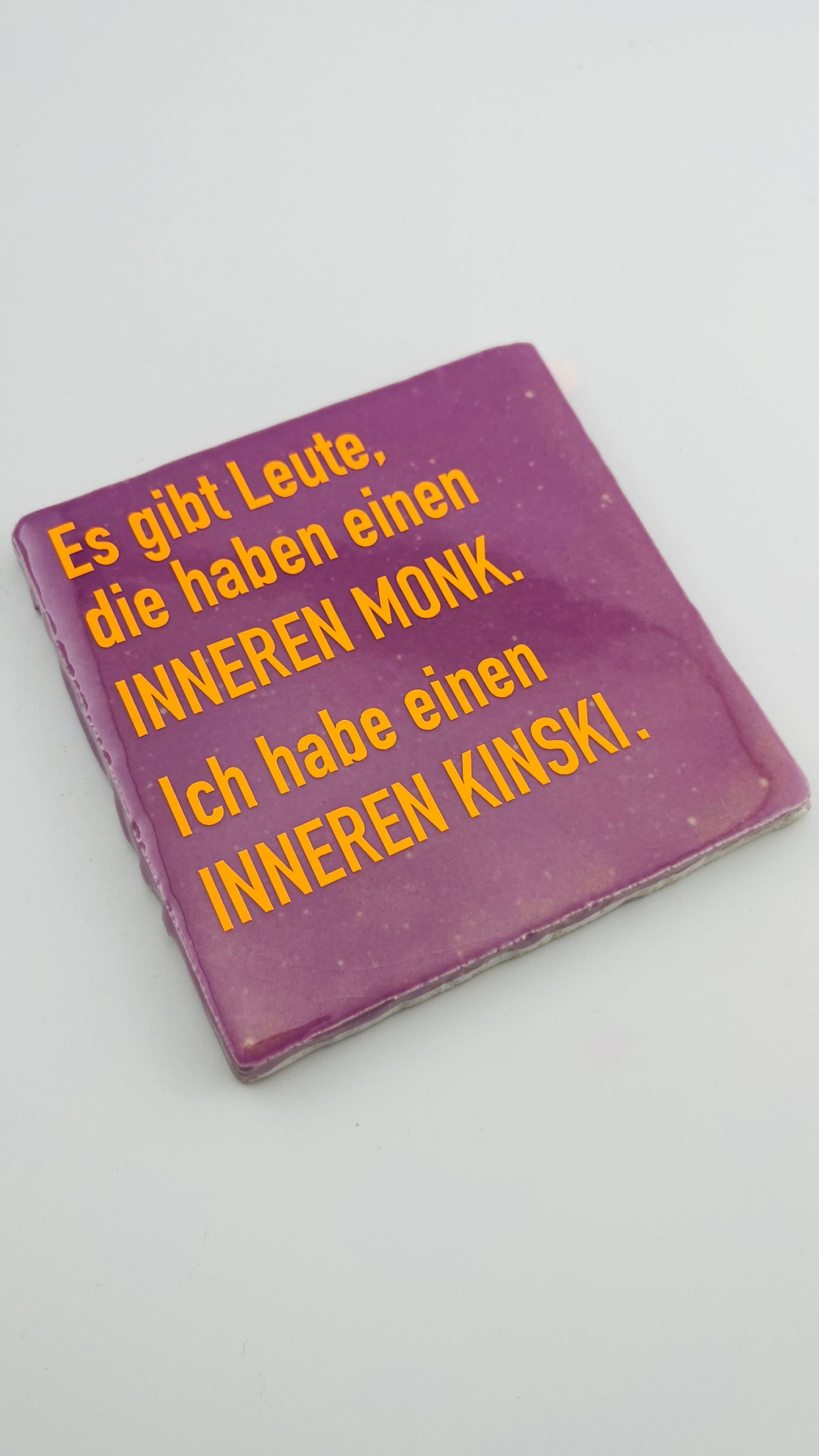 ES GIBT LEUTE, DIE HABEN EINEN INNEREN MONK...