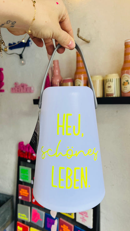 LED INDOOR/OUTDOOR LAMPE