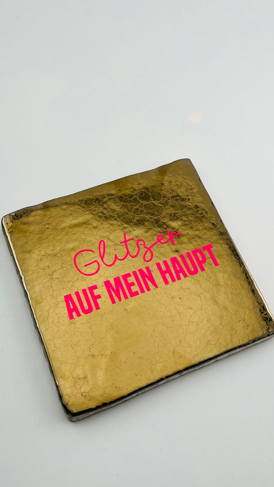 GLITZER AUF MEIN HAUPT