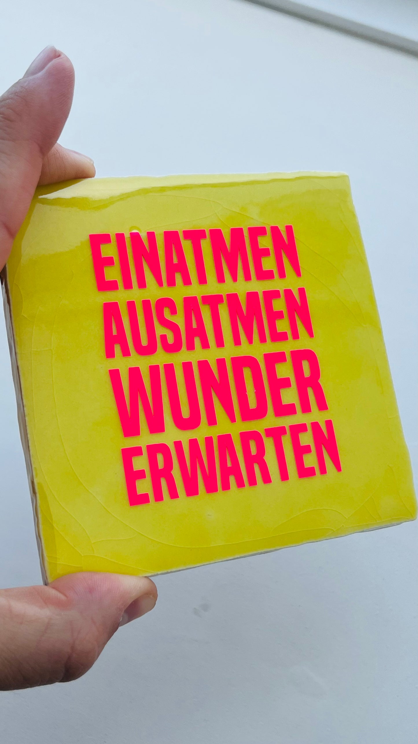 EINATMEN AUSATMEN WUNDER ERWARTEN
