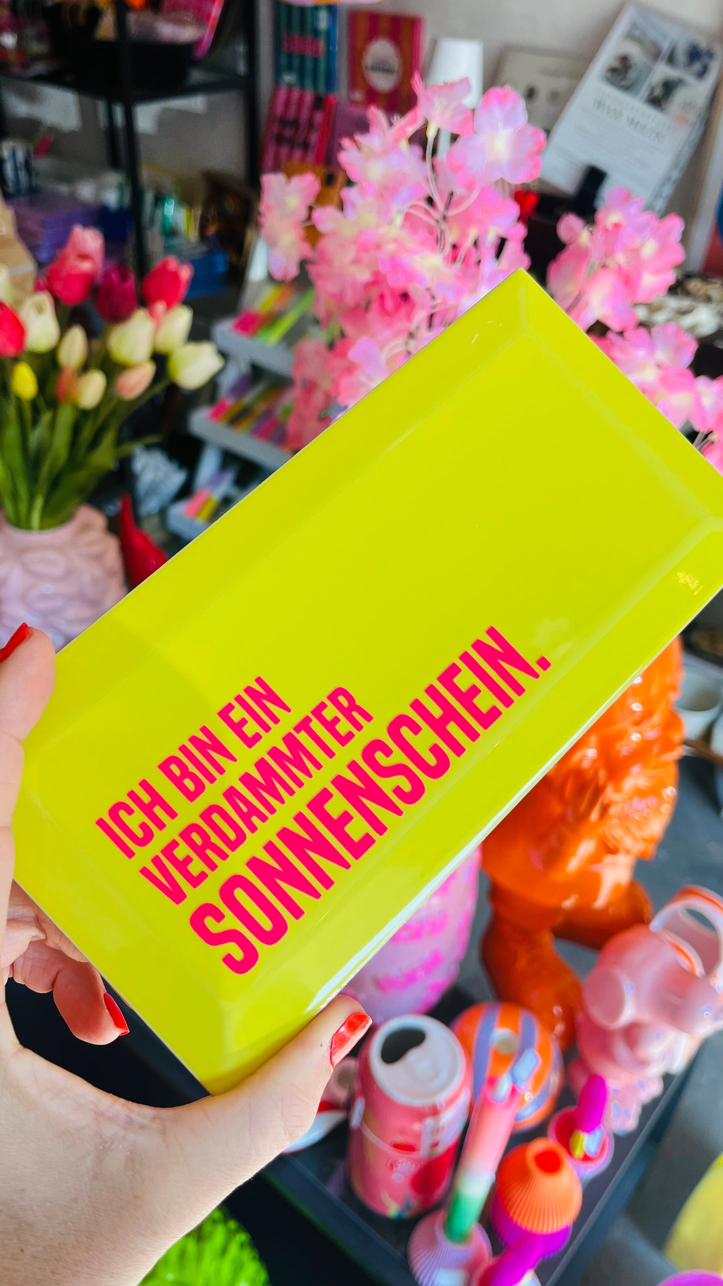 ICH BIN EIN VERDAMMTER SONNENSCHEIN