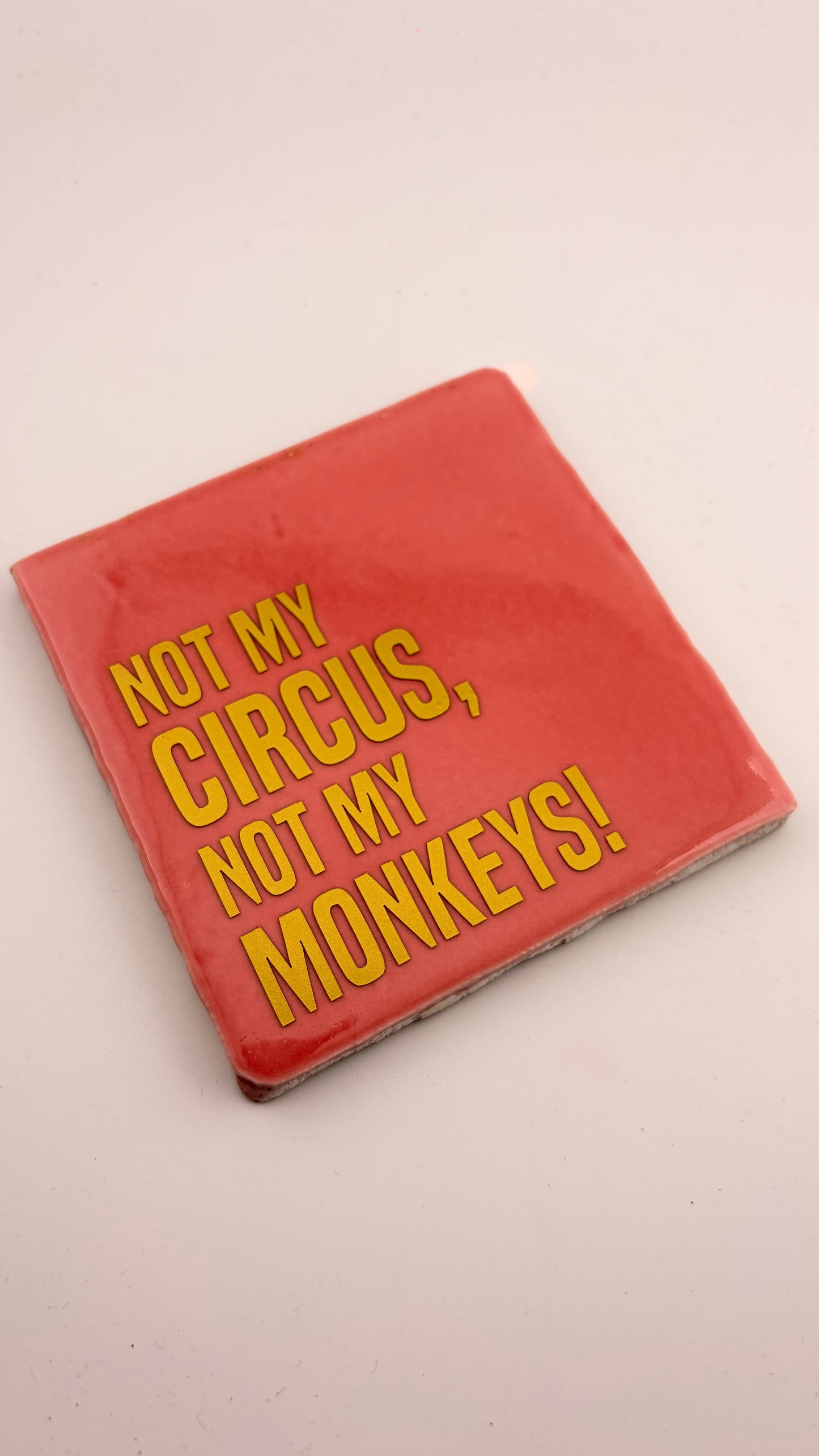 NOT MY CIRCUS, NOT MY MONKEYS