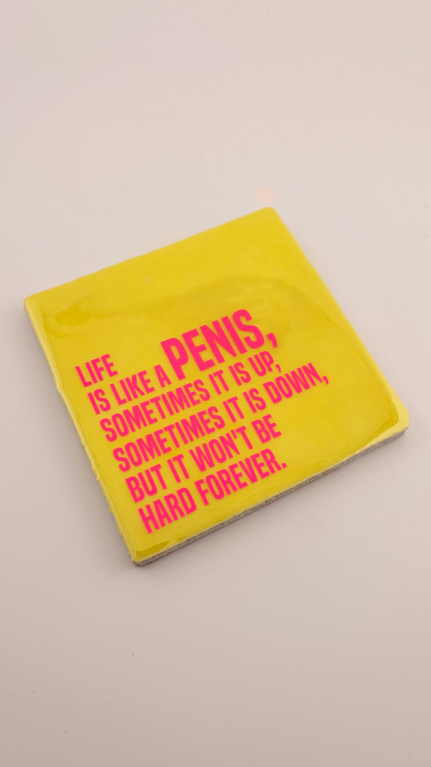 LIFE IS LIKE A PENIS