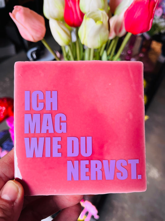 ICH MAG WIE DU NERVST