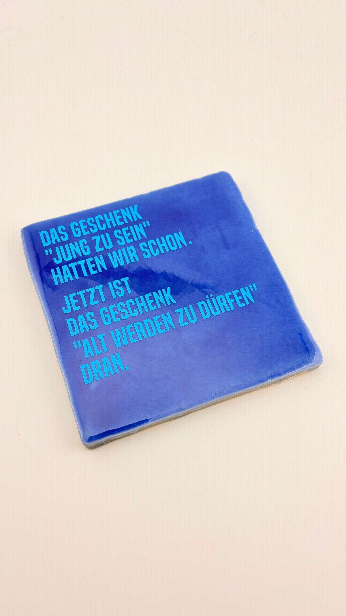 DAS GESCHENK "JUNG ZU SEIN"...