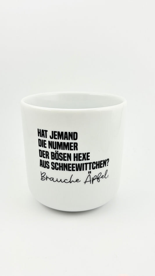 HAT JEMAND DIE NUMMER DER BÖSE HEXE AUS SCHNEEWITTCHEN? BRAUCHE ÄPFEL!