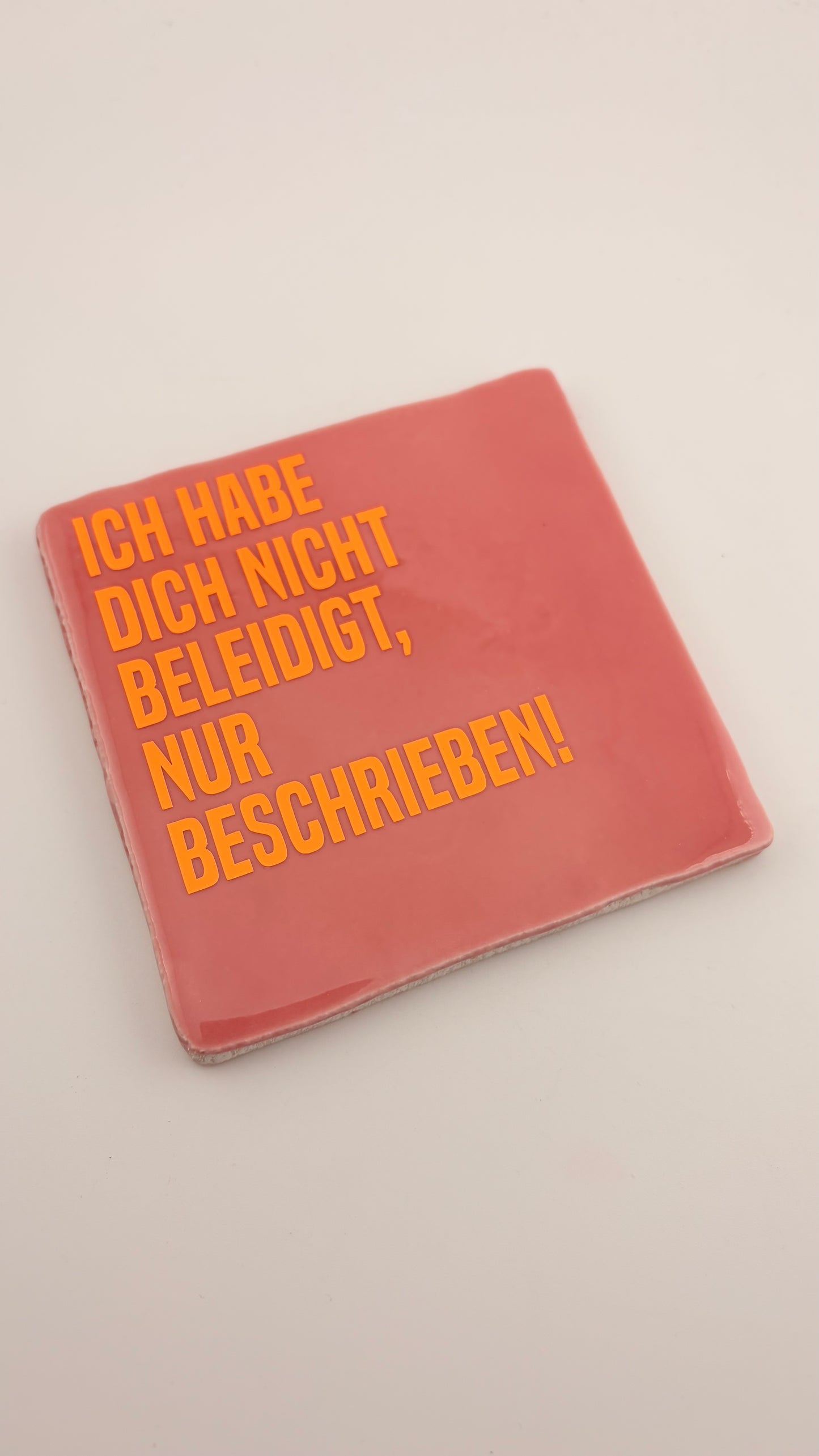 ICH HAB DICH NICHT BELEIDIGT, NUR BESCHRIEBEN!
