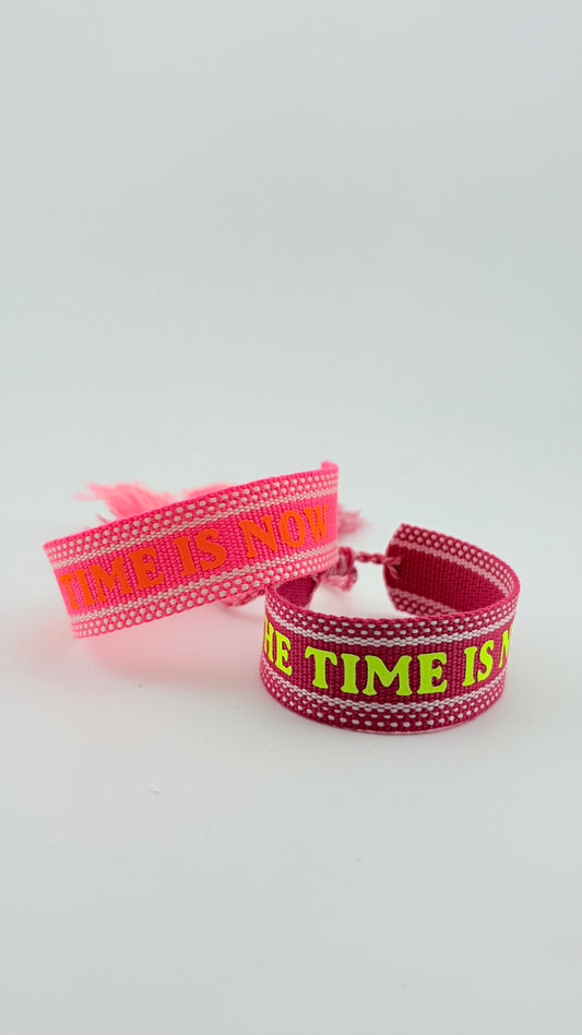 Armband: THE TIME IS NOW