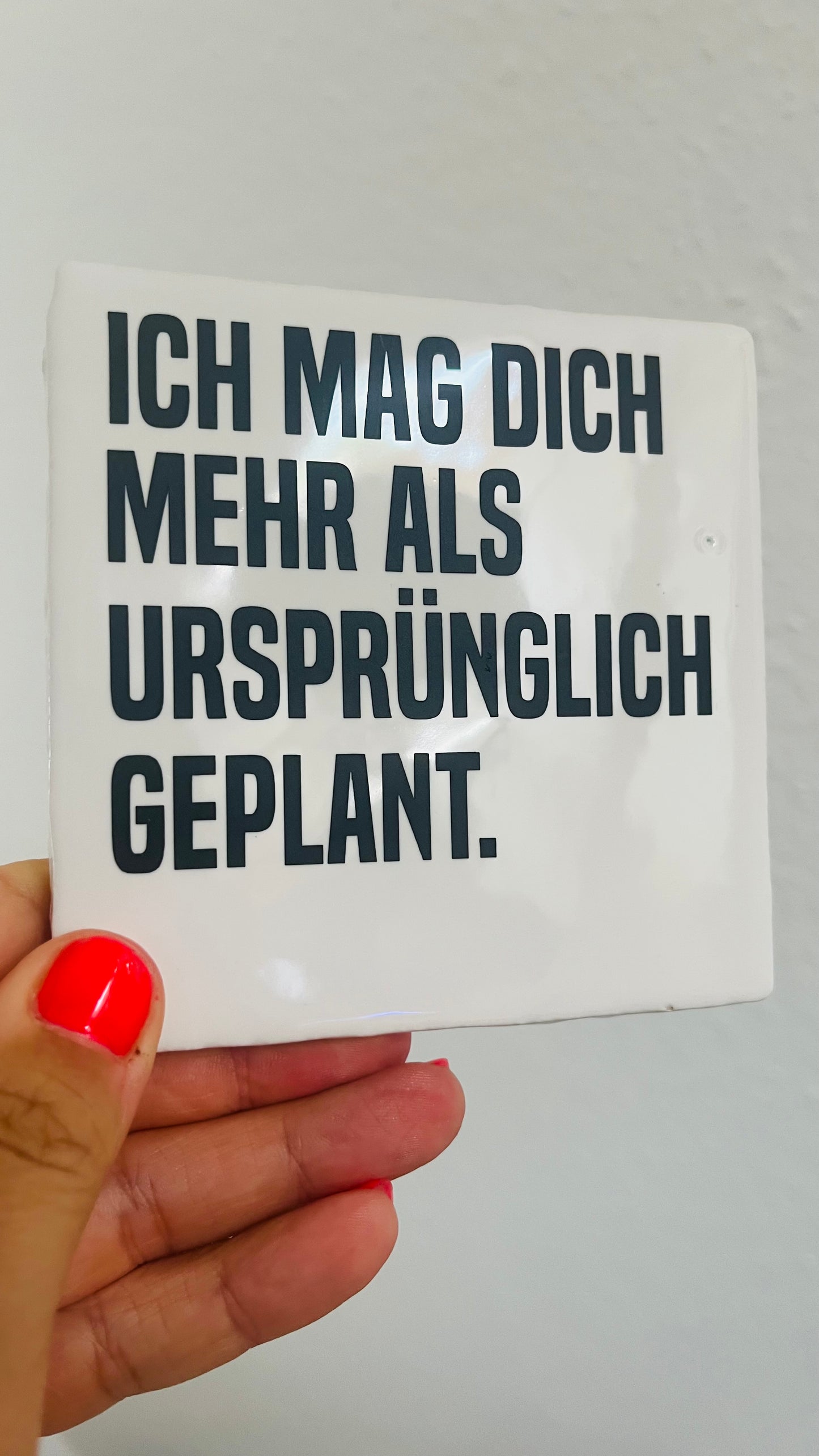 ICH MAG DICH MEHR ALS URSPRÜNGLICH GEPLANT