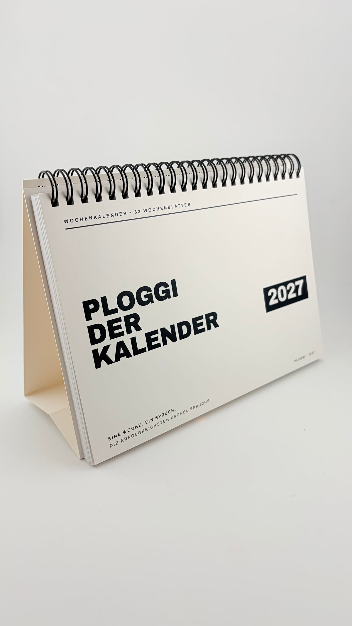 PLOGGI – DER KALENDER 2027