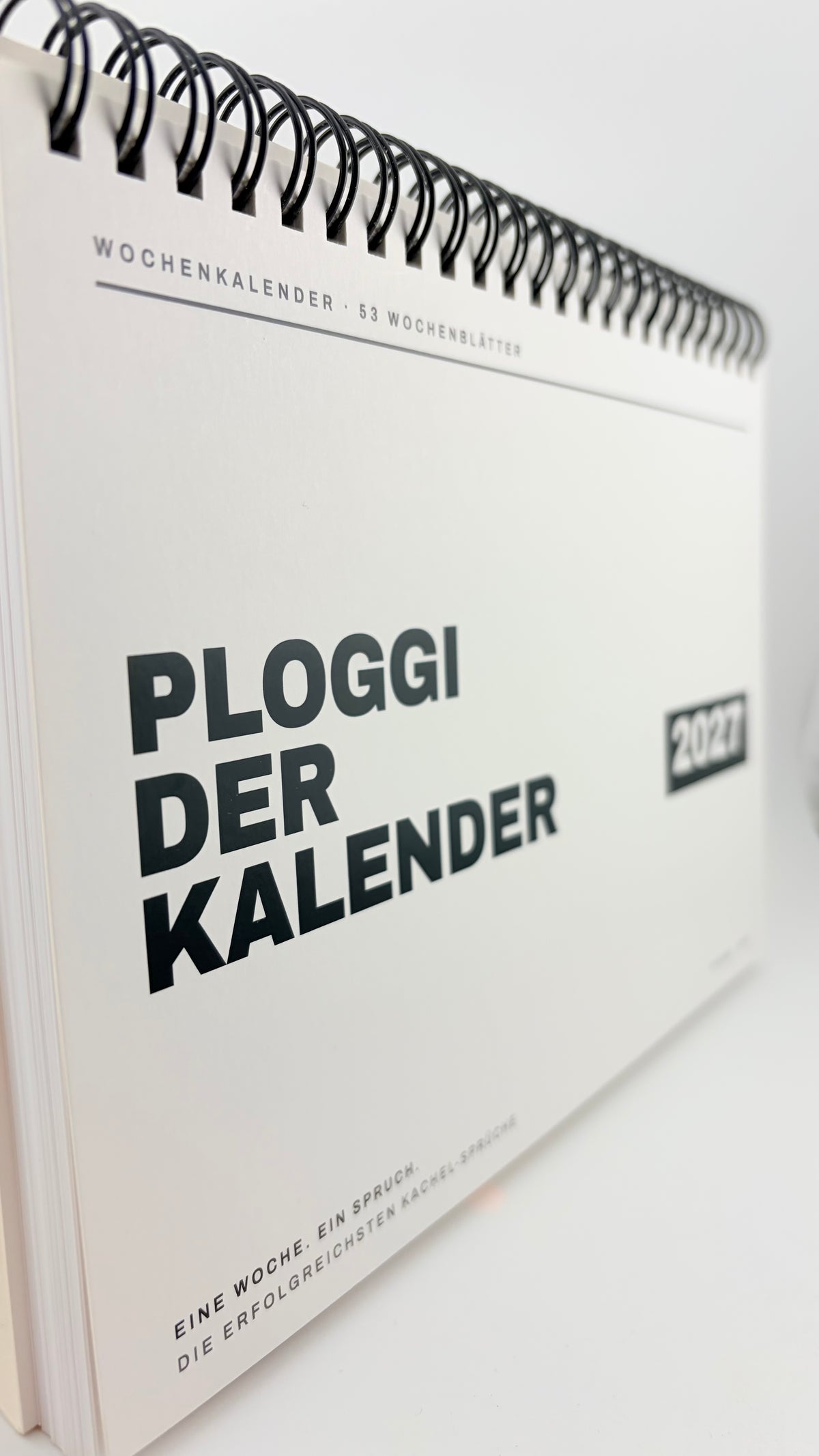 PLOGGI – DER KALENDER 2027