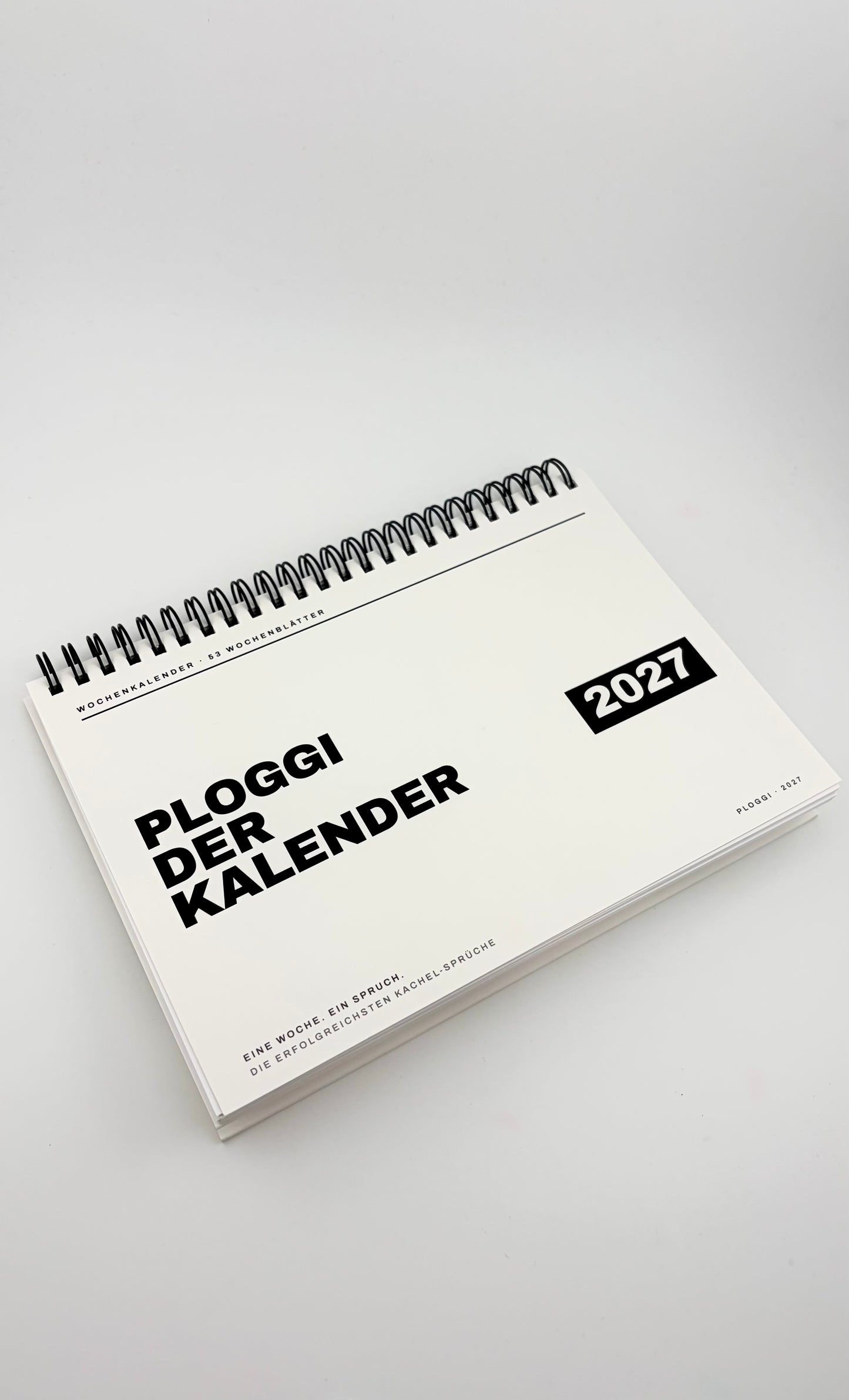 PLOGGI – DER KALENDER 2027