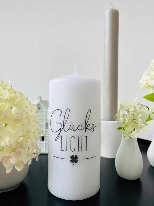 GLÜCKSLICHT KERZE