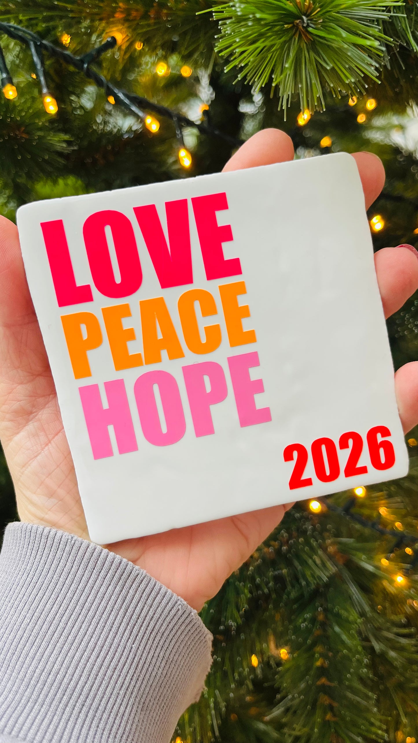 LOVE PEACE HOPE 2026