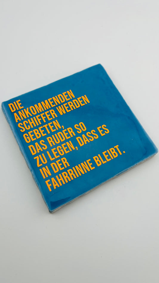 DIE ANKOMMENDEN SCHIFFER...