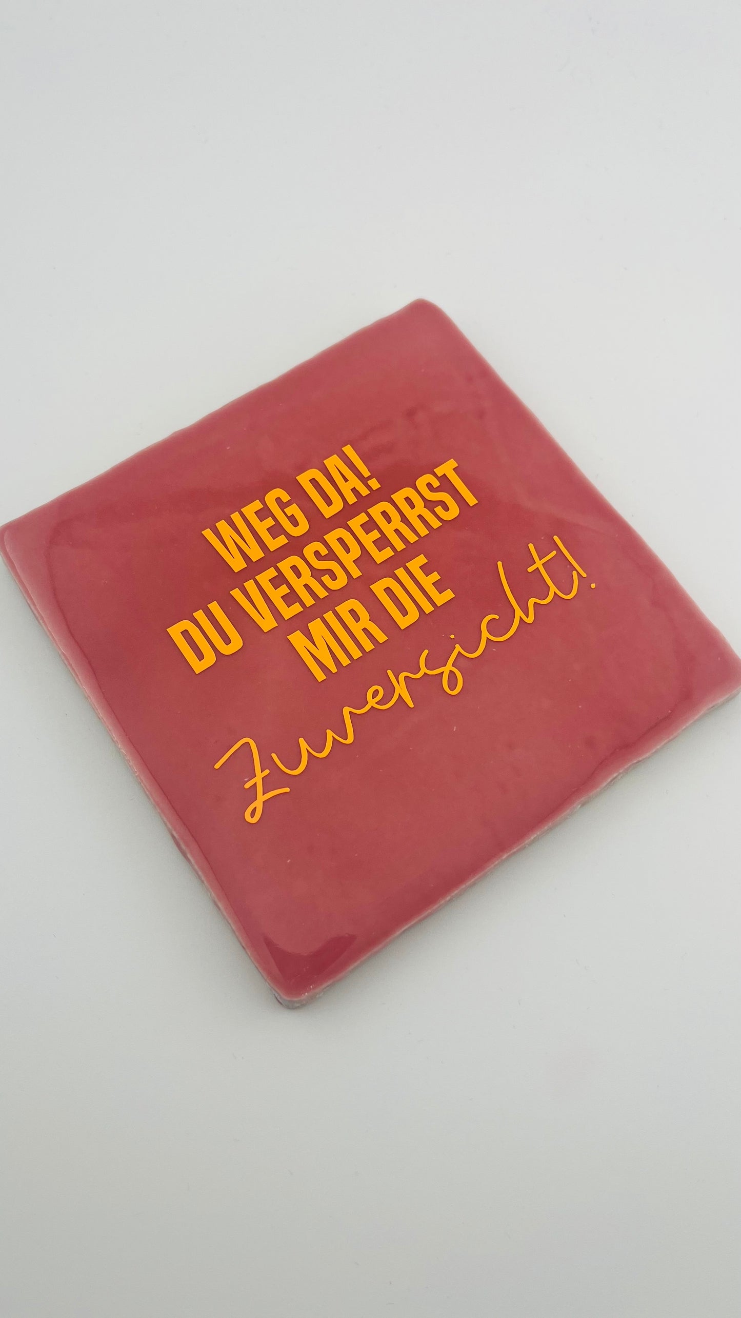 WEG DA! DU VERSPERRST MIR DIE ZUVERSICHT!