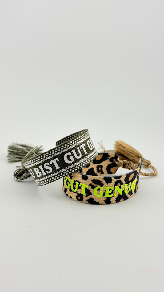Armband: DU BIST GUT GENUG